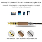 D12 1.2m Wired In Ear 3.5mm Interface Stereo Wire-Controlled HIFI Earphones Dual-motion Loop Running Game Music Headset With Packaging — view 6