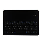 FT-1038E Detachable Bluetooth 3.0 Aluminum Alloy Keyboard + Lambskin Texture Leather Tablet Case for iPad Air / Air 2 / iPad Pro 9.7 inch, with Pen Slot / Water Repellent / Three-gear Angle Adjustment / Magnetic / Sleep Function