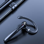 ME-100 TWS Business Rotating Universal True Stereo 5.0 Version Hanging Ear In-Ear Bluetooth Headset — Black