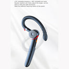 ME-100 TWS Business Rotating Universal True Stereo 5.0 Version Hanging Ear In-Ear Bluetooth Headset — view 7