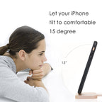 8 Pin Stouch Aluminum Desktop Station Dock Charger for iPhone — Black