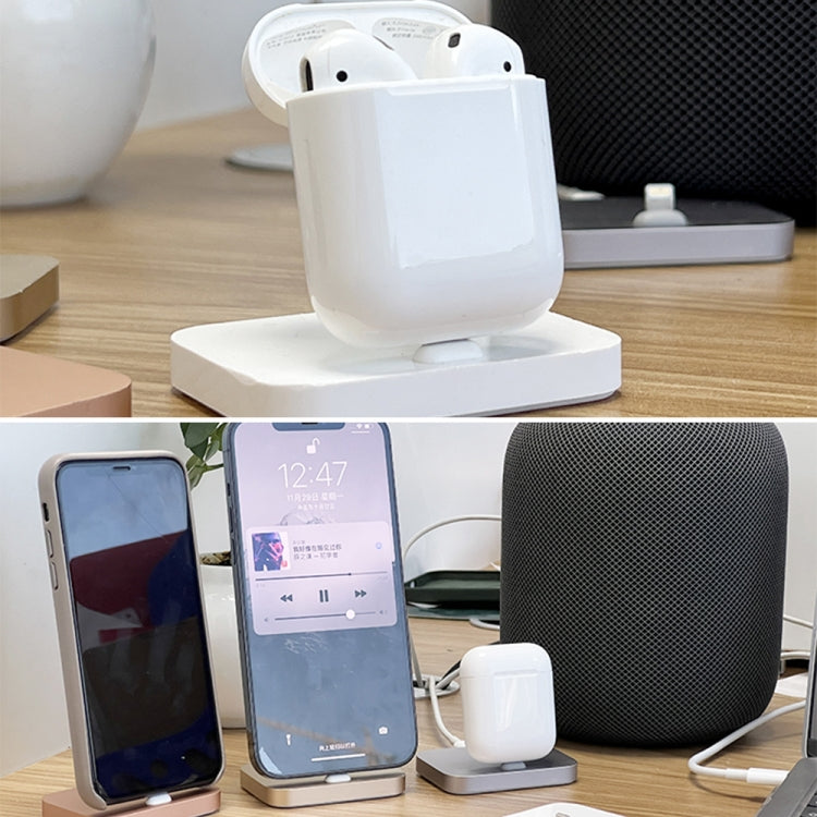 8 Pin Stouch Aluminum Desktop Station Dock Charger for iPhone — view 7