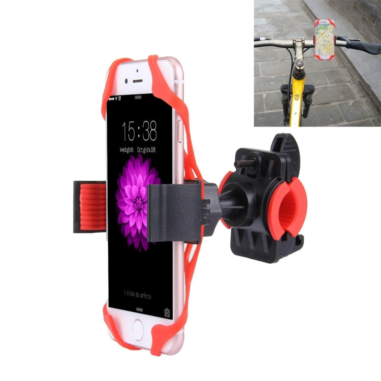 360 Degree Rotation Bicycle Phone Holder with Flexible Stretching Clip for iPhone 7 & 7 Plus / iPhone 6 & 6 Plus / iPhone 5 & 5C & 5s — view 9