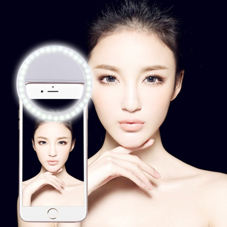 Charging Selfie Beauty Light For iPhone, Galaxy, Huawei, Xiaomi, LG, HTC and Other Smart Phones with Adjustable Clip & USB Cable — view 11