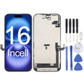 For iPhone 16 HD+ incell LCD Screen with Digitizer Full Assembly