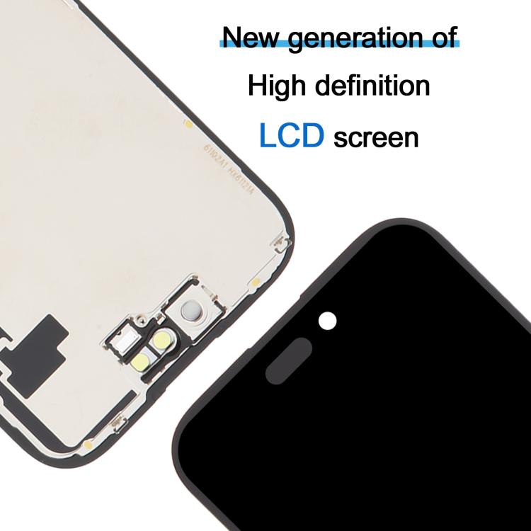 For iPhone 16 HD+ incell LCD Screen with Digitizer Full Assembly