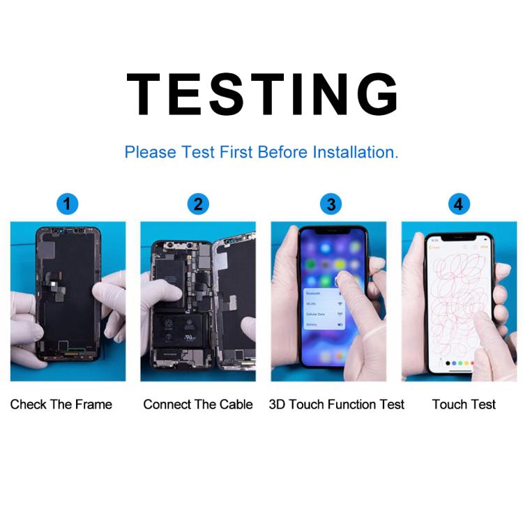 For iPhone 16 HD+ incell LCD Screen with Digitizer Full Assembly