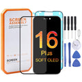 HXL Soft OLED Screen For iPhone 16 Plus