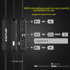 AWEI A921BL Wireless Sport Magnetic Bluetooth Earphone with Wire Control + Mic — view 14