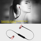 AWEI A921BL Wireless Sport Magnetic Bluetooth Earphone with Wire Control + Mic — view 10