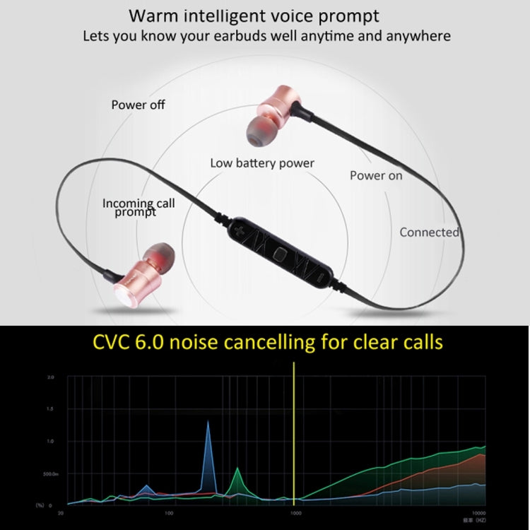 AWEI A921BL Wireless Sport Magnetic Bluetooth Earphone with Wire Control + Mic — view 13