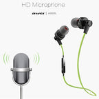 AWEI A990BL Wireless Sport Bluetooth Stereo Earphone with Wire Control + Mic, Support Handfree Call — view 13