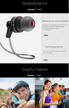 AWEI A990BL Wireless Sport Bluetooth Stereo Earphone with Wire Control + Mic, Support Handfree Call — view 15