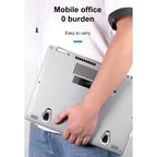 20 PCS R-JUST BJ01 Universal Stickable Shield Shape Laptop Foldable Stand — view 11