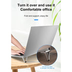 20 PCS R-JUST BJ01 Universal Stickable Shield Shape Laptop Foldable Stand — view 6