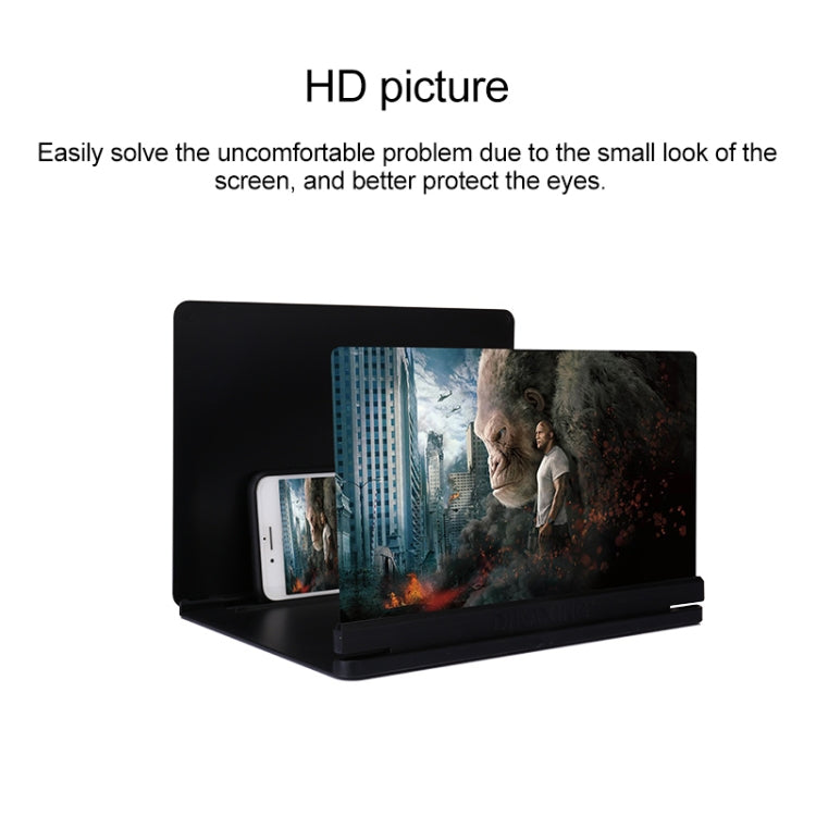 9X Ultra-thin Mobile Phone Eye Protection Screen Magnifier