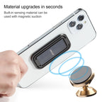 cmzwt CPS-028 Adjustable Folding Magnetic Mobile Phone Desktop Holder Bracket — Rose Gold