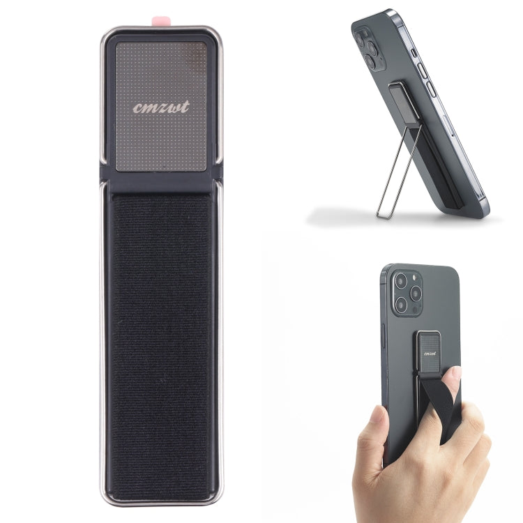cmzwt CPS-030 Adjustable Folding Magnetic Mobile Phone Holder Bracket with Grip