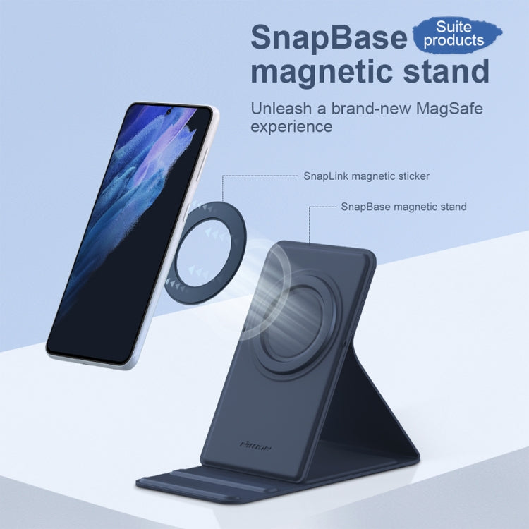 NILLKIN Skin-friendly Version Magsafe Ring Magnetic Mobile Phone Holder Set
