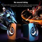 A2 USB 2.0 Wire-controlled Non-luminous Mobile Phone Computer Mini Desktop Speaker