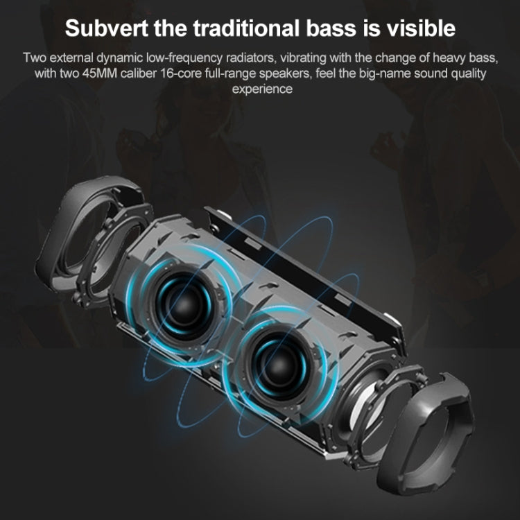 EBS-605 Outdoor Portable Fabric Waterproof Wireless Bluetooth Subwoofer Speaker
