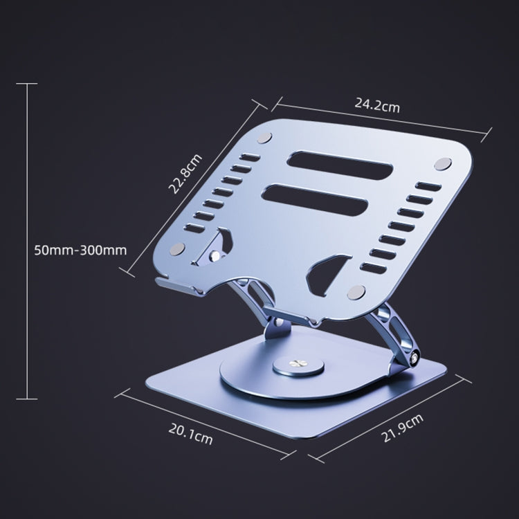 R- JUST HZ08-1 Rotating Two Holes Lifting Laptop Stand