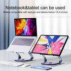 R- JUST HZ08-1 Rotating Two Holes Lifting Laptop Stand
