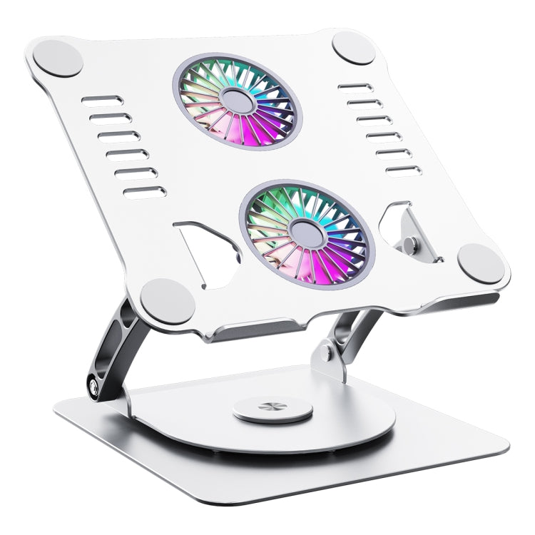 R- JUST HZ13-1 Rotating Foldable Multi-Angle Aluminum Alloy Laptop Fan Bracket