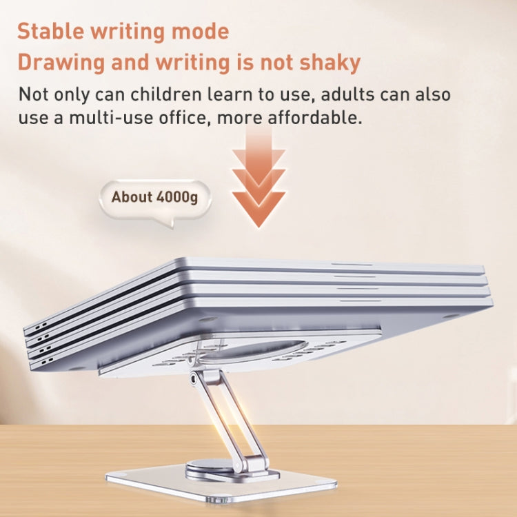 R-JUST T632 Acrylic 360 Degree Rotating Desktop Tablet Stand