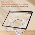 R-JUST T632 Acrylic 360 Degree Rotating Desktop Tablet Stand
