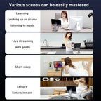 R-JUST HZ36 360-degree Rotating Aluminum Alloy Magnetic Tablet Stand, For iPad 12.9 inch
