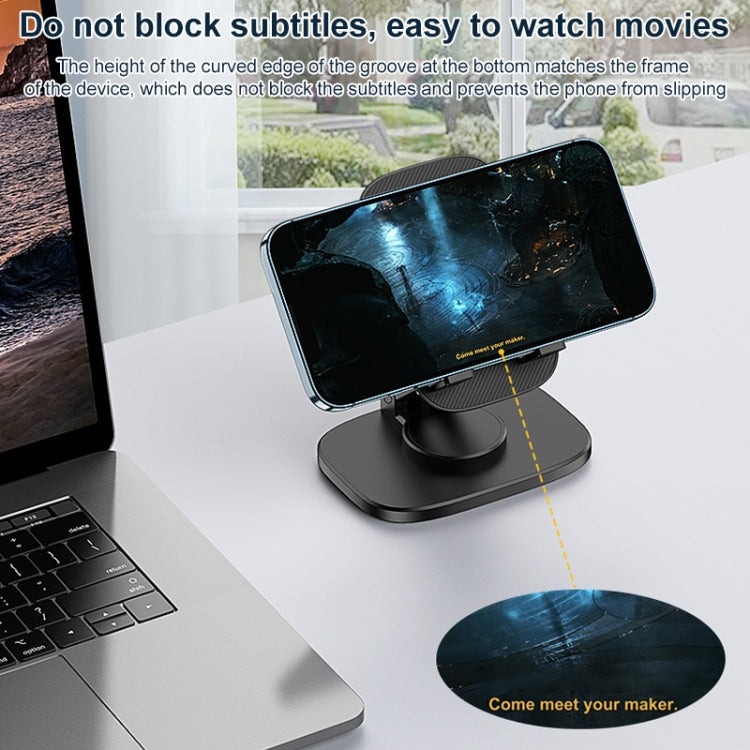 Foldable Rotating Desktop Phone Tablet Holder, FD5 B028