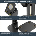 Foldable Rotating Desktop Phone Tablet Holder, FD5 B028