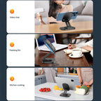 Foldable Rotating Desktop Phone Tablet Holder, FD5 B028