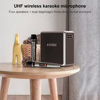 XDOBO King Max 140W IPX5 Waterproof Portable Karaoke Bluetooth Wireless Speaker — view 6