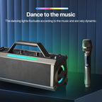 L202 Portable Outdoor Wireless Bluetooth Speaker Home Karaoke Speaker — view 3