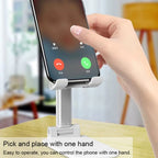 CH002 Universal Portable Foldable Mobile Phone Tablet Desktop Holder Bracket with Mirror — view 6