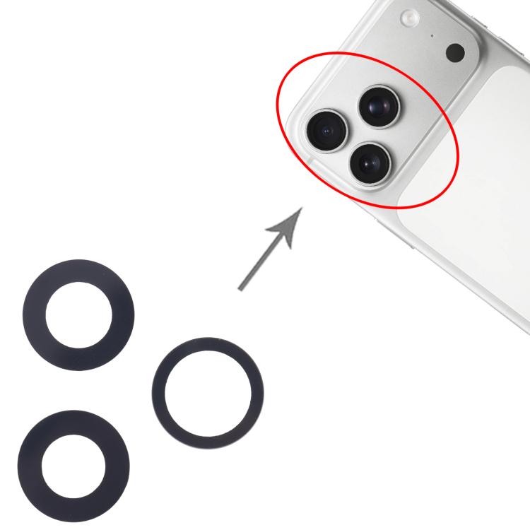 Back Camera Lens Set, For iPhone 17 Pro