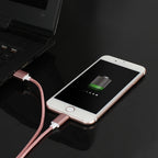 2 in 1 5V 2A Micro USB & 8 Pin to USB 2.0 Weave Style Magnetic Data Cable, Cable Length: 1.2m — view 5