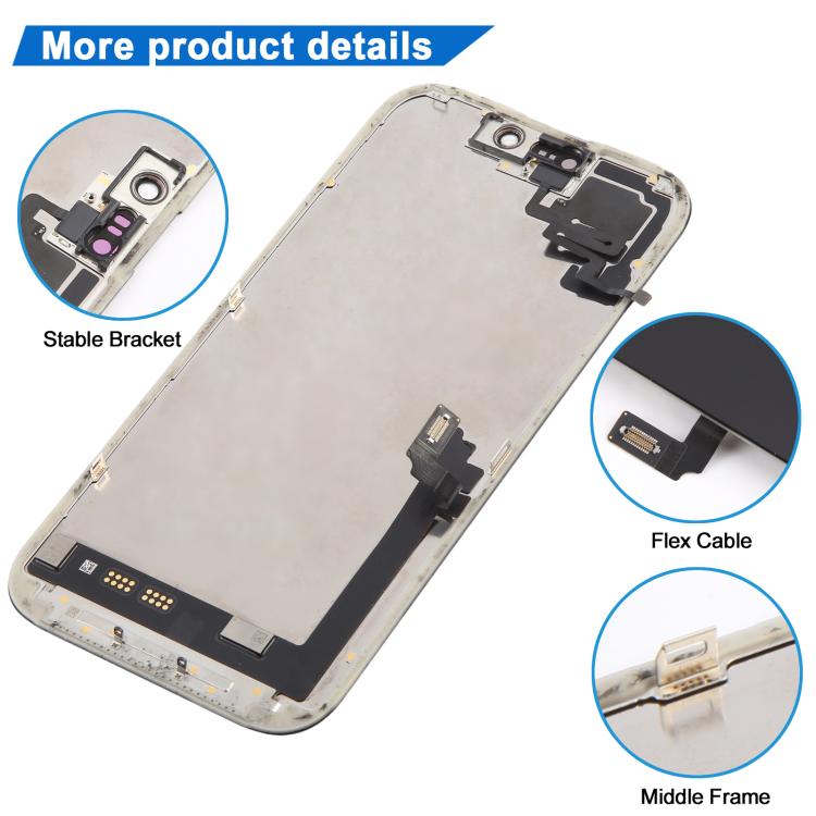 For iPhone 17 Original XDR OLED Screen