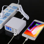 899 30W QC 3.0 6 USB Ports Fast Charger with LCD Digital Display — view 6