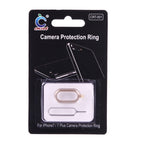 For iPhone 7 Plus Rear Camera Lens Protective Cover with Needle — Silver