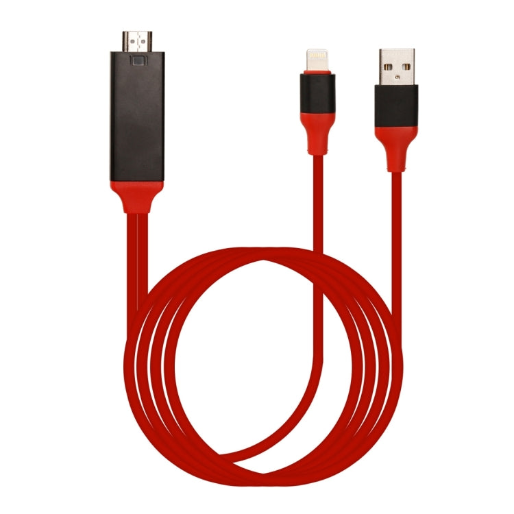 to HDMI & USB Male Adapter Cable, Length: 2m, 8 Pin Male