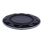 DC5V Input Diamond Qi Standard Fast Charging Wireless Charger, Cable Length: 1m — DC5V