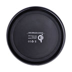DC5V Input Diamond Qi Standard Fast Charging Wireless Charger, Cable Length: 1m — Black