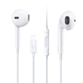ML715 1.2m 8 Pin Port Wire Control Bluetooth Earphone, Calls, Volume Control