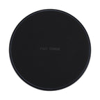 DC 9V 1.67A / 5V 1A Universal Round Shape Qi Standard Fast Wireless Charger with Indicator Light — Round Shape