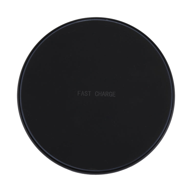 DC 9V 1.67A / 5V 1A Universal Round Shape Qi Standard Fast Wireless Charger with Indicator Light — Round Shape