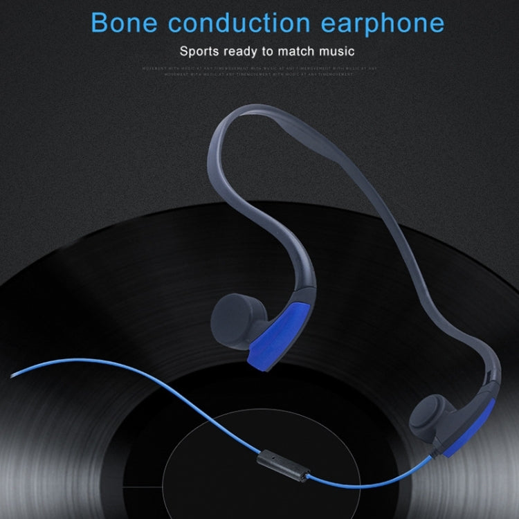 Rear Hanging Wire-Controlled Bone Conduction Outdoor Sports Headphone — view 6