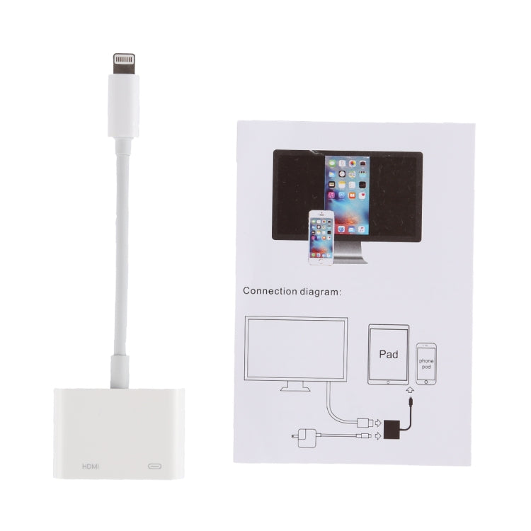 8 Pin to AV HDMI / HDTV TV Digital Cable Adapter — view 4